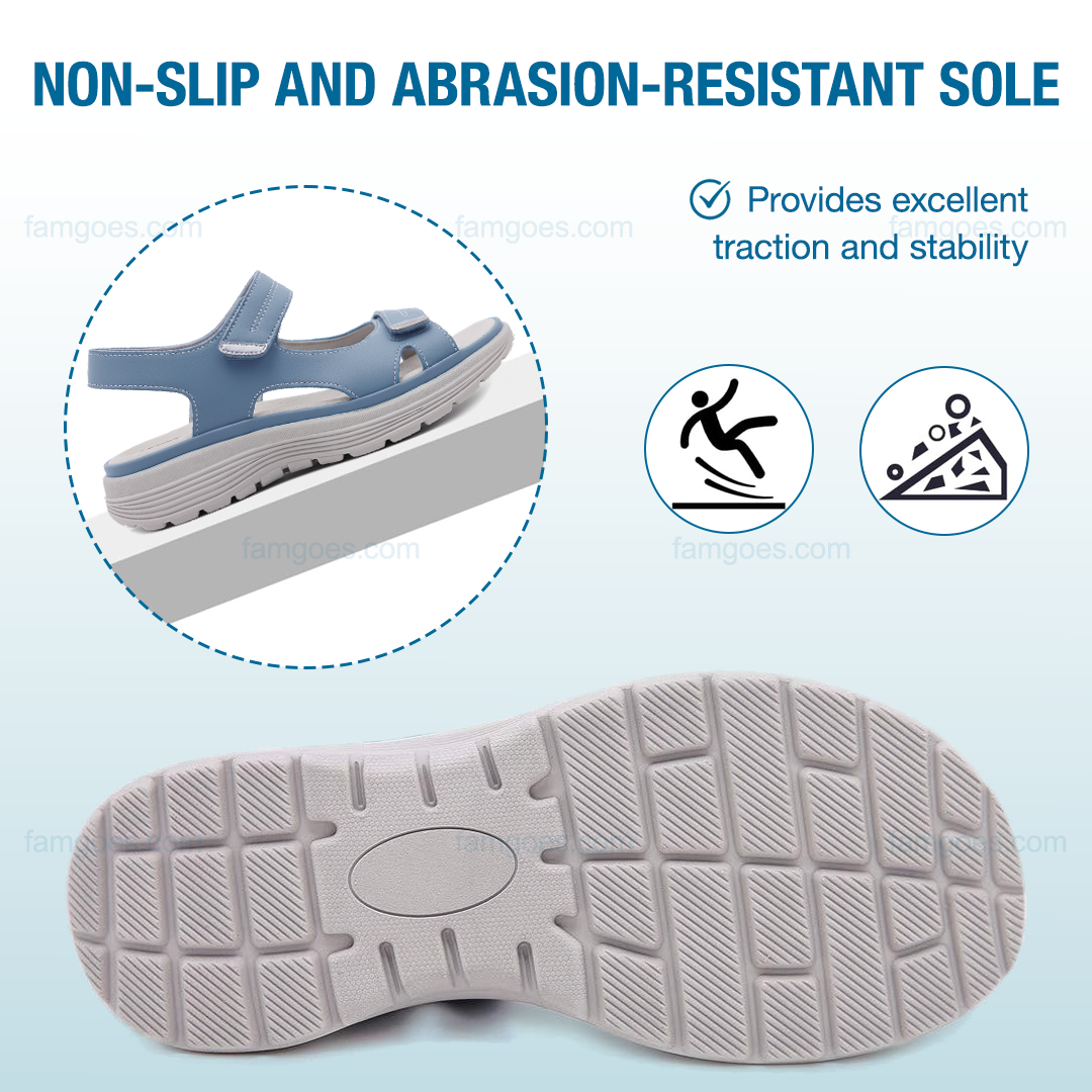 Harmona Orthopedic Sandals - Blue