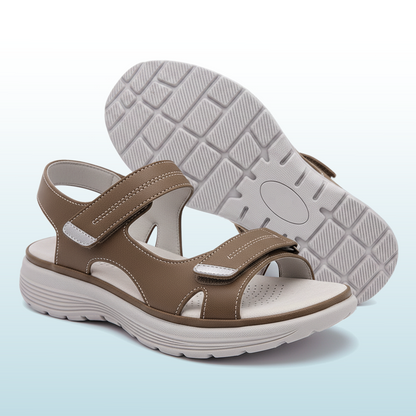 Harmona Orthopedic Sandals - Brown