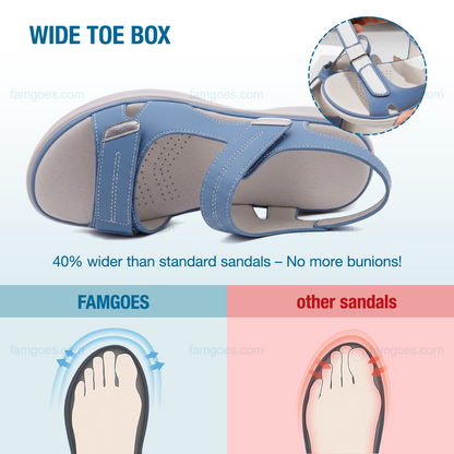Harmona Orthopedic Sandals - Blue