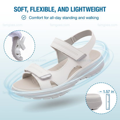 Harmona Orthopedic Sandals - White