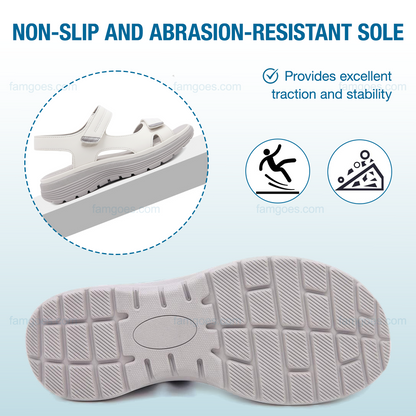 Harmona Orthopedic Sandals - White