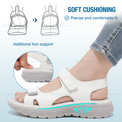 Harmona Orthopedic Sandals - White