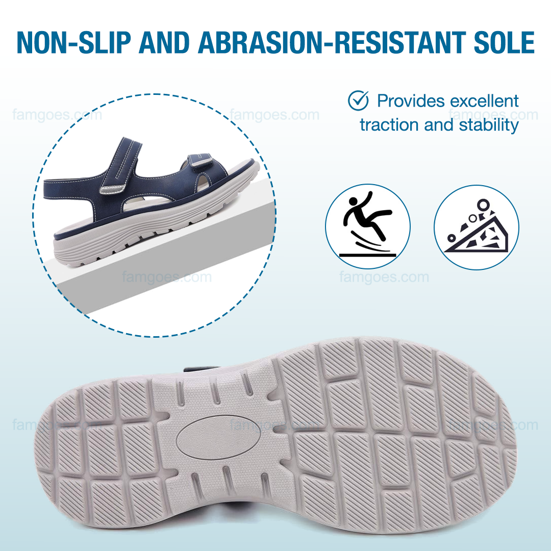 Harmona Orthopedic Sandals - Navy