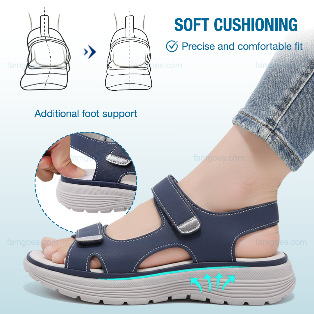 Harmona Orthopedic Sandals - Navy