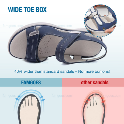 Harmona Orthopedic Sandals - Navy