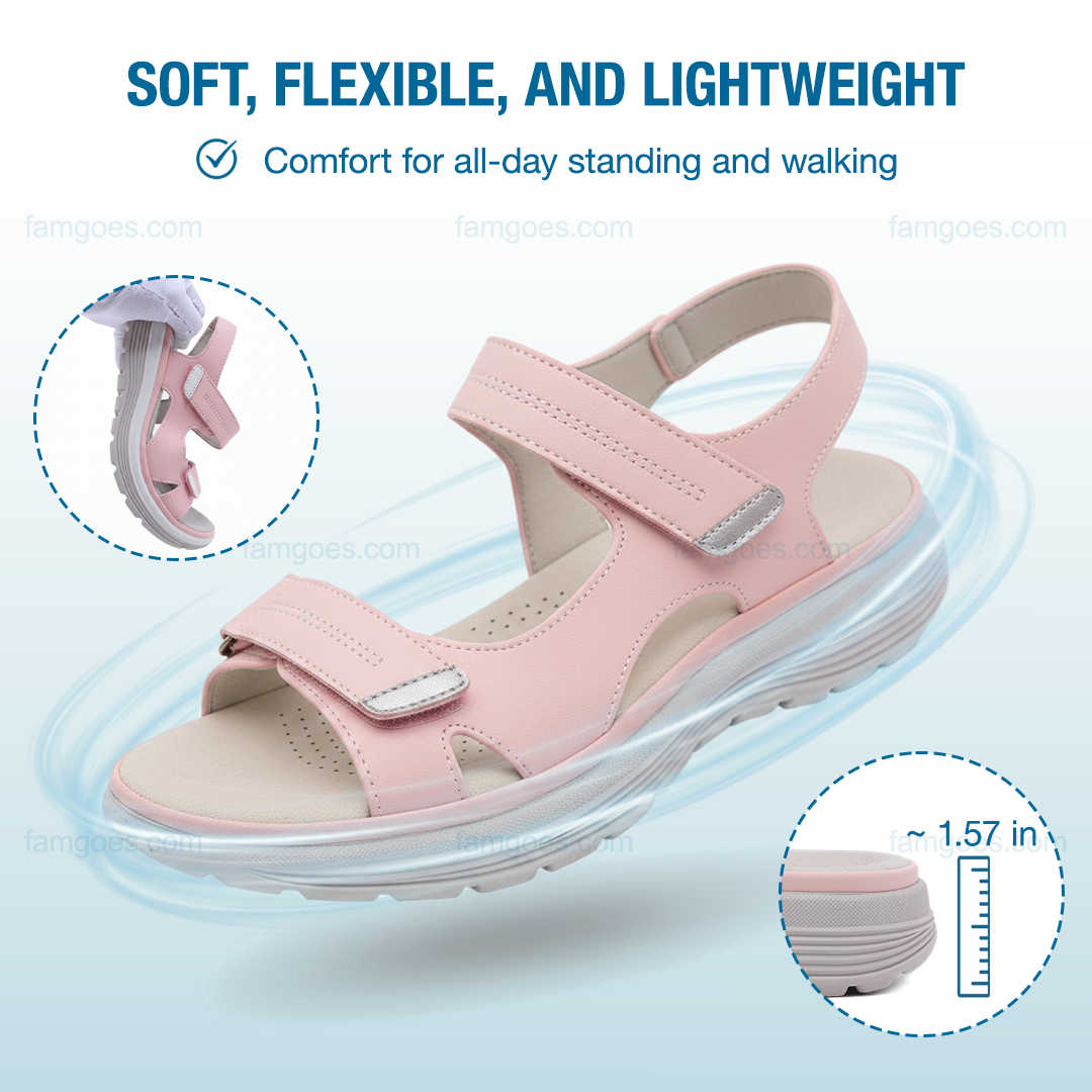 Harmona Orthopedic Sandals - Pink