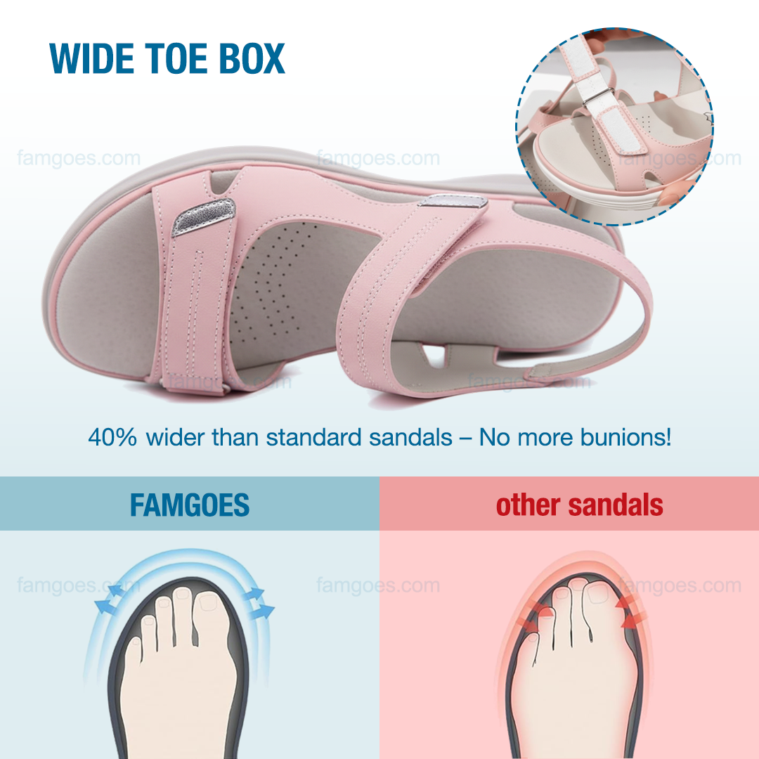 Harmona Orthopedic Sandals - Pink