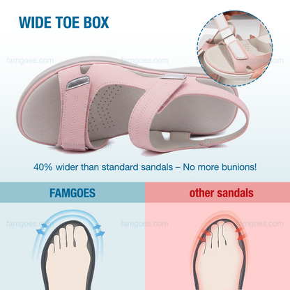Harmona Orthopedic Sandals - Pink