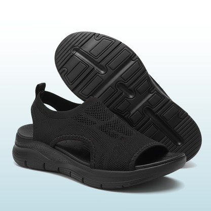 Sanavita Orthopedic Sandals - Black