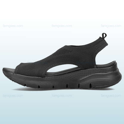 Sanavita Orthopedic Sandals - Black