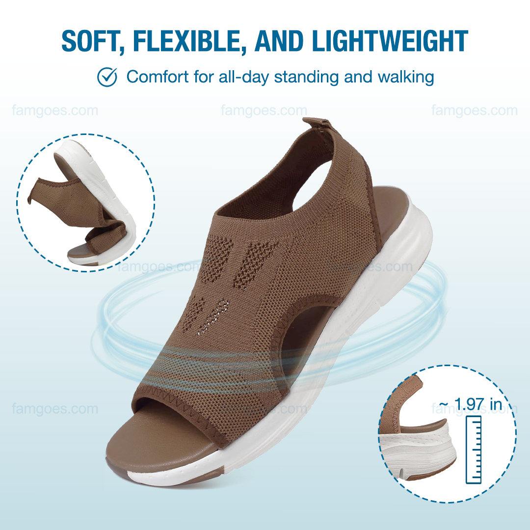 Sanavita Orthopedic Sandals - Brown