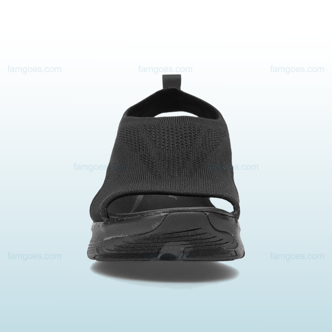 Sanavita Orthopedic Sandals - Black