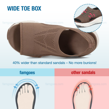 Sanavita Orthopedic Sandals - Brown