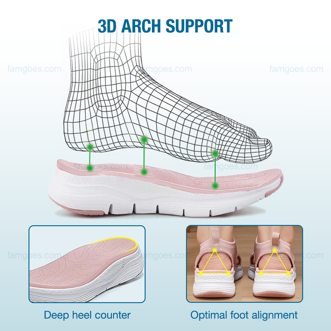 Sanavita Orthopedic Sandals - Pink