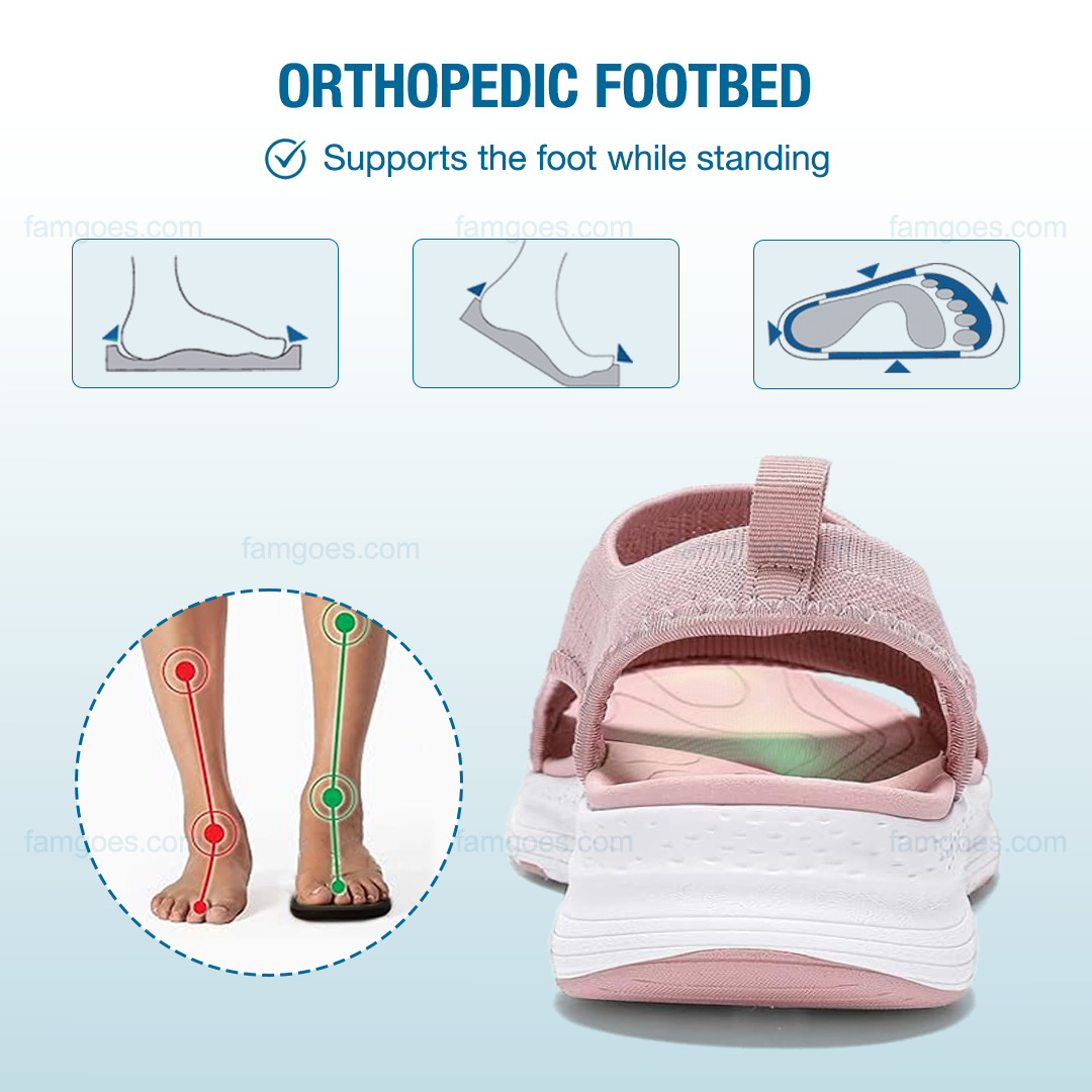 Sanavita Orthopedic Sandals - Pink
