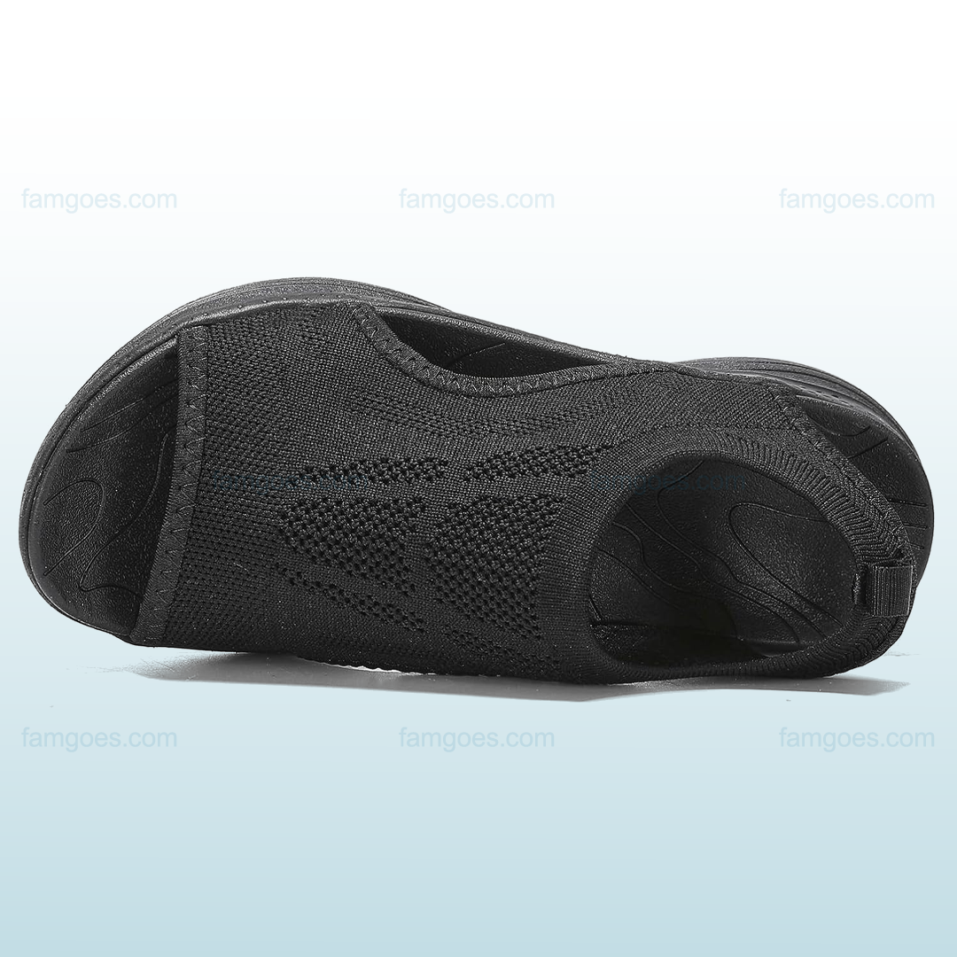 Sanavita Orthopedic Sandals - Black