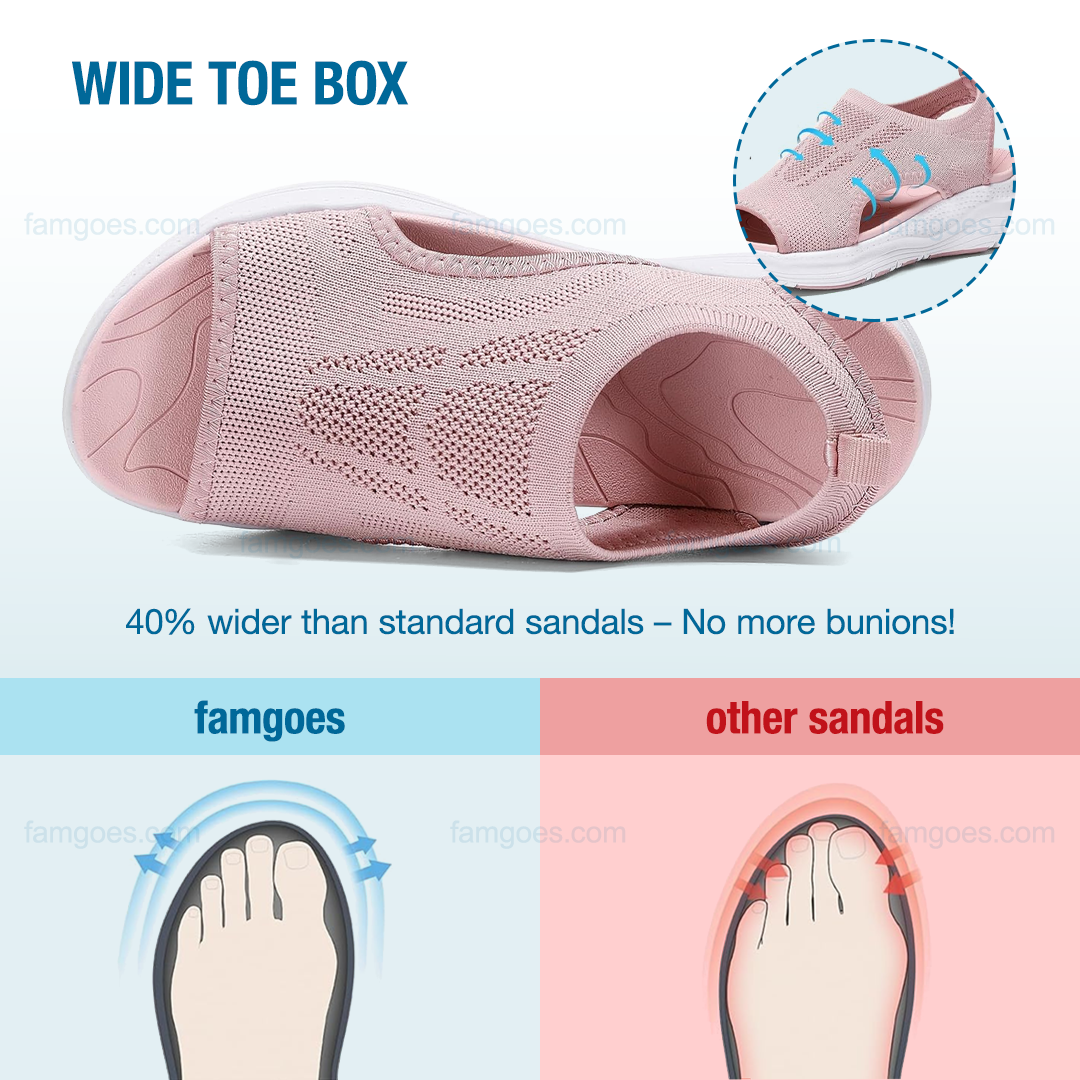 Sanavita Orthopedic Sandals - Pink