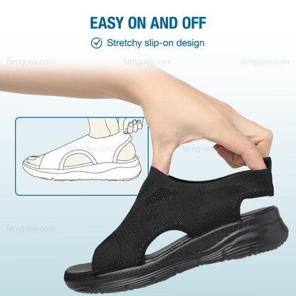 Sanavita Orthopedic Sandals - Black