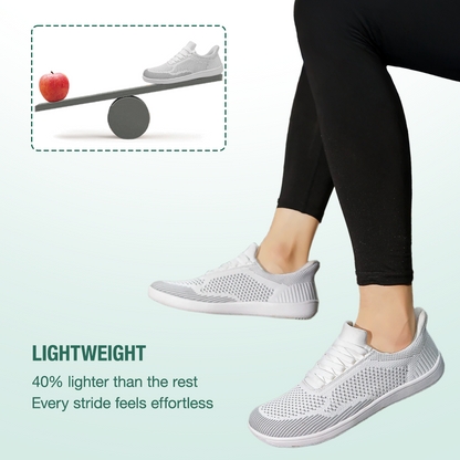 Freevo Hands-Free Barefoot Shoes - White