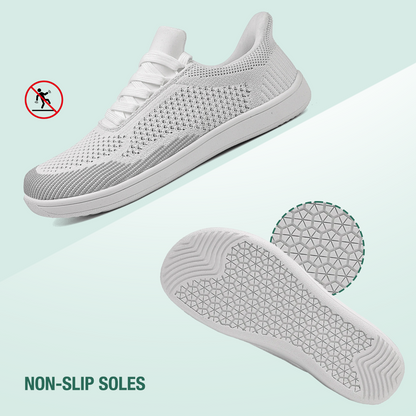 Freevo Hands-Free Barefoot Shoes - White