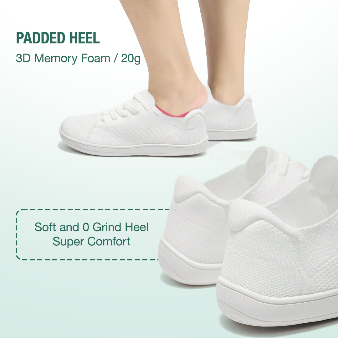 Mobivio Barefoot Shoes - White