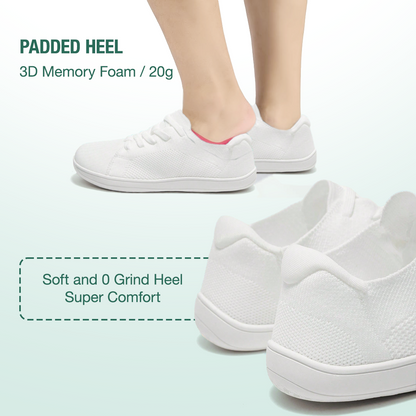 Mobivio Barefoot Shoes - White
