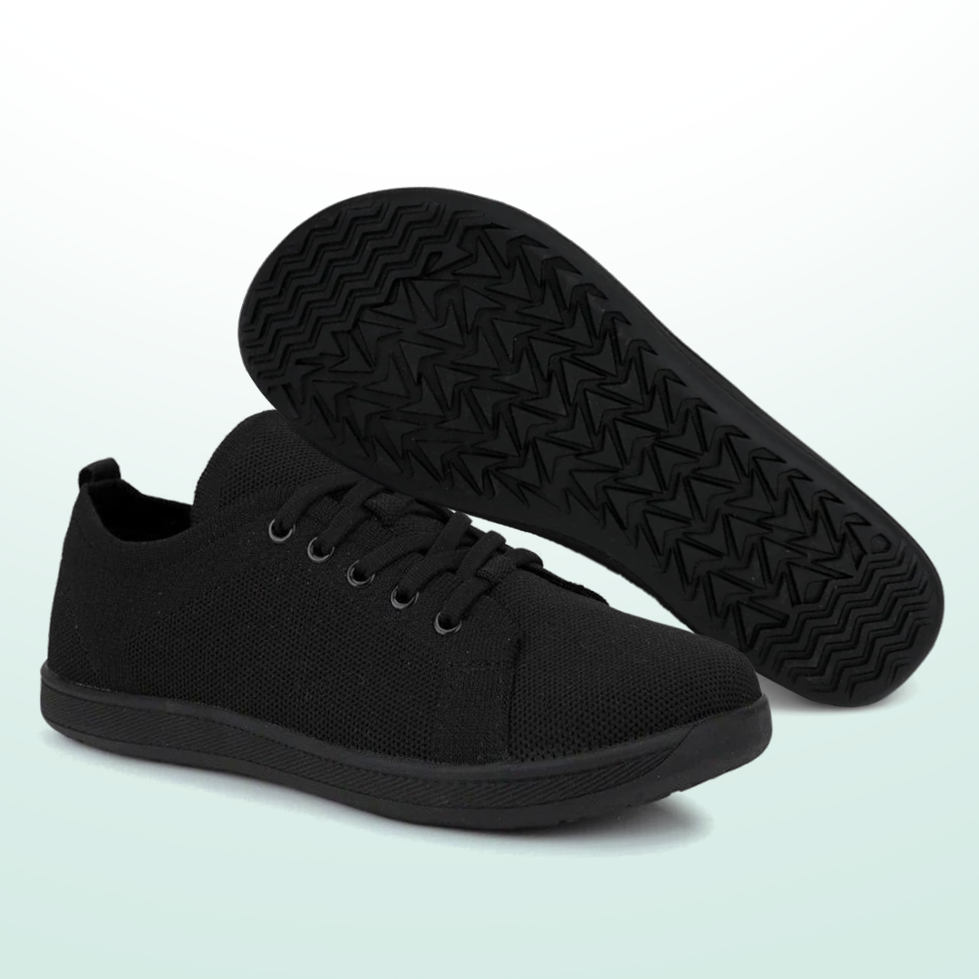 Zarvia Barefoot Shoes - Black