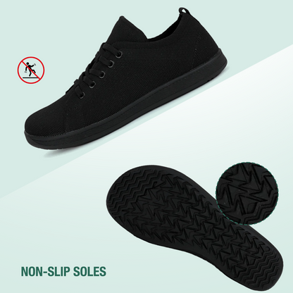 Zarvia Barefoot Shoes - Black