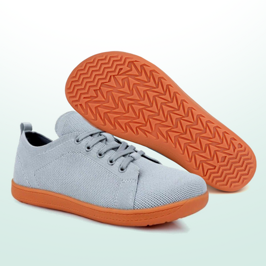Zarvia Barefoot Shoes - Grey Gum