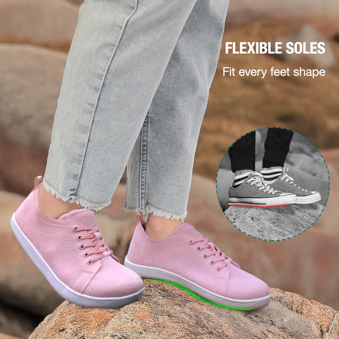 Zarvia Barefoot Shoes - Pink
