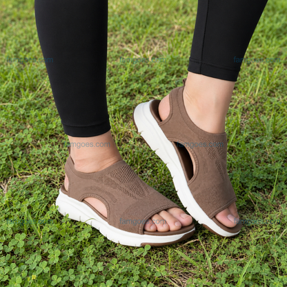 Sanavita Orthopedic Sandals - Brown